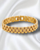 Stainless Steel rolex Chain Wristband Bracelet